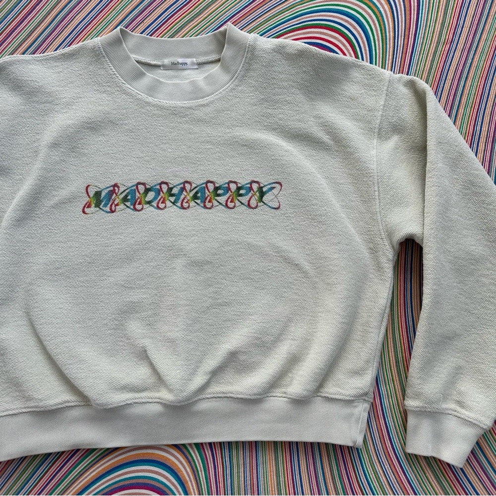 Madhappy Rainbow Eclipse Set Size Small Crewneck … - image 8